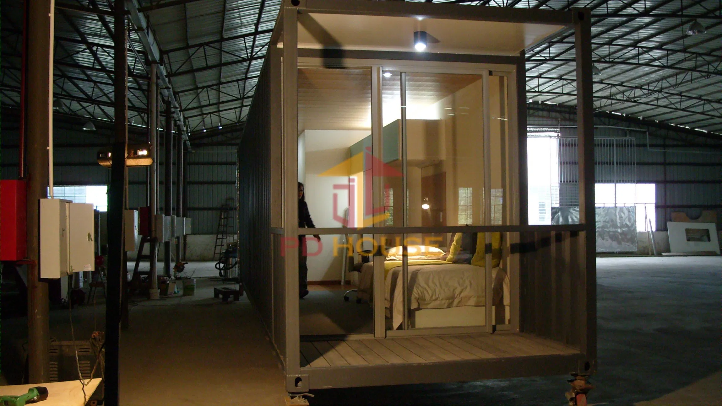 Modern Beautiful Prefab Steel Mobile Modular Container Building as Student Apartment