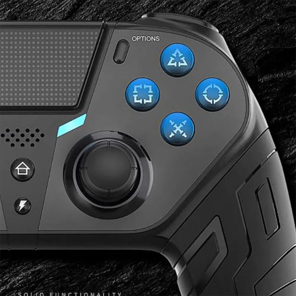 Беспроводной геймпад с вибрацией для PS4, ПК, Steam Deck