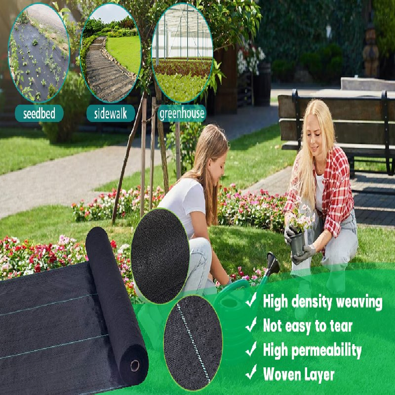 Versatile Garden Flooring Weedmat with Certified Water Permeability