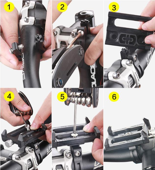 Bicycle Phone Stand Bracket, Bicycle Guide Stand, Mountain Bike Stand, Mobile Phone Stand