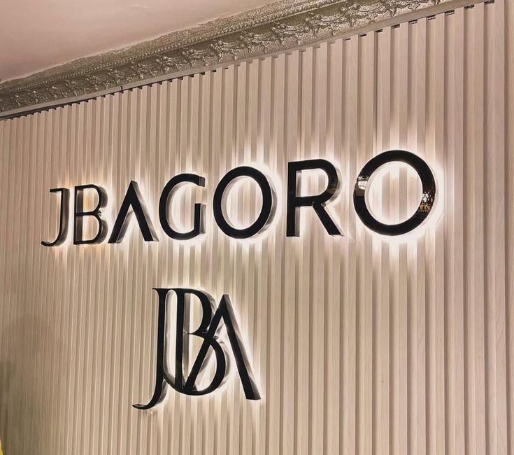 Custom LED Sign 3D Outdoor Backlit Logo for Mall Business Sign Letters