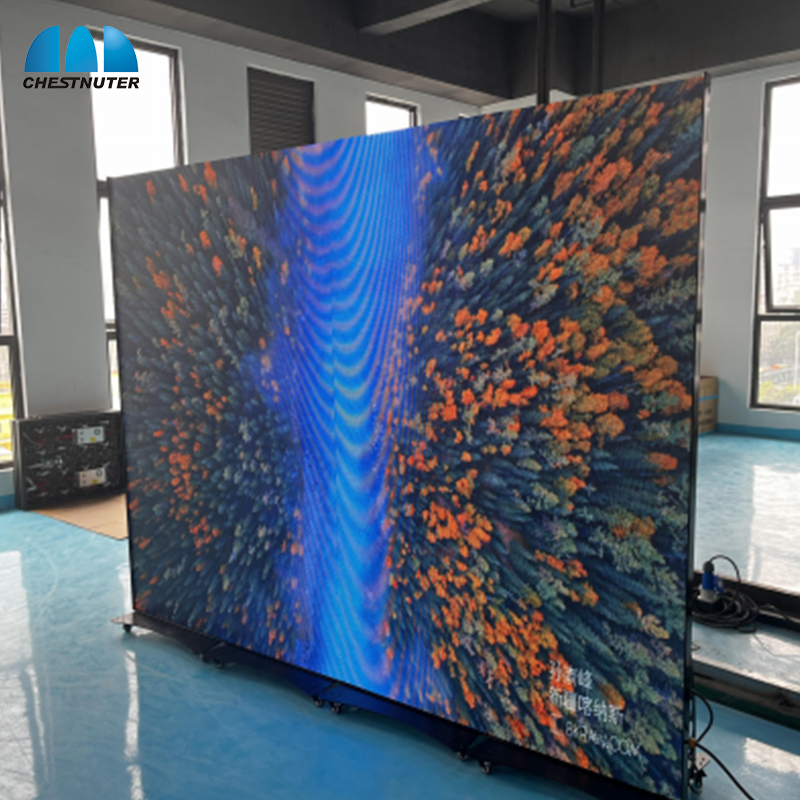 P2.5 LED Poster Vertical Portable Foldable Advertising Poster LED Display WiFi Control LED Display