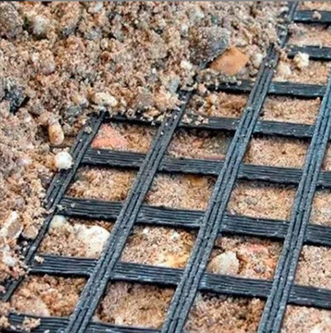 Wholesale Chinese Basalt Fiber Reinforcement Mesh Geo Grid High Stability HDPE for Drainage Garden Park School Industrial