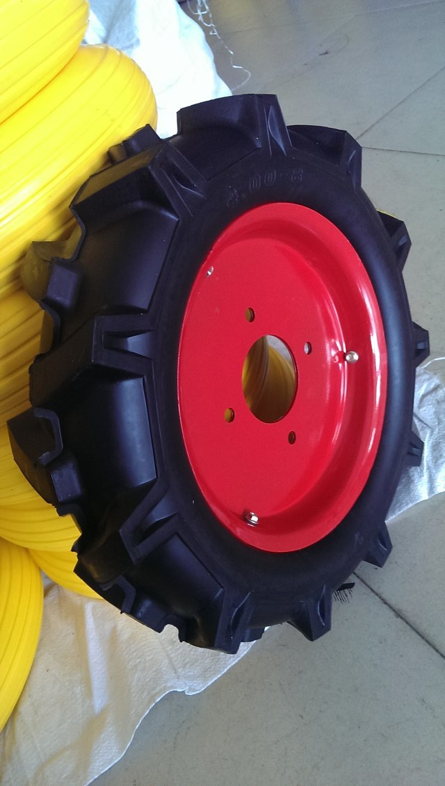 PU 400-8 Wheel Solid Foam Tool Cart Wheel 480/400-8