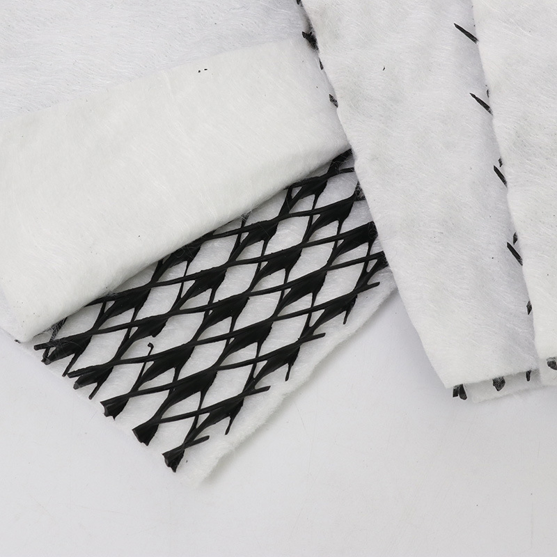 Filament Three-Dimensional Composite Drainage Network for Retaining Wall Diversion