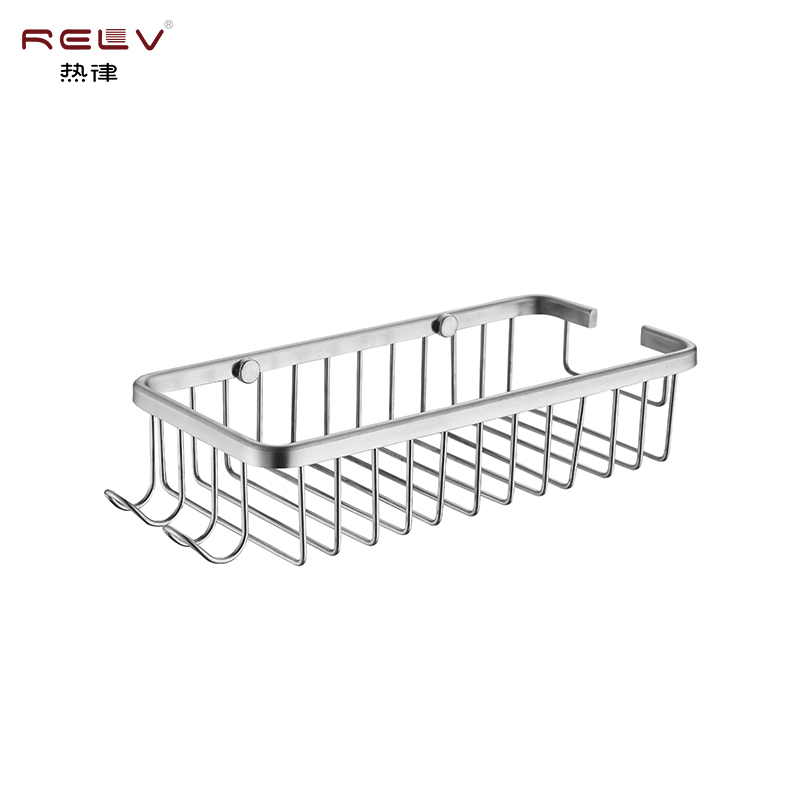 Stainless Steel Bathroom Shower Storage Basket