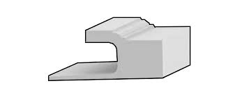 PVC Brick Moulding with J Channel