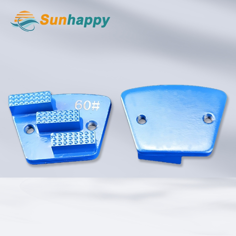 Trapezoidal Diamond Grinding Block Fan-Shaped Grinding Head Grinding Block Epoxy Floor Concrete Grinding Machine Grinding Disc