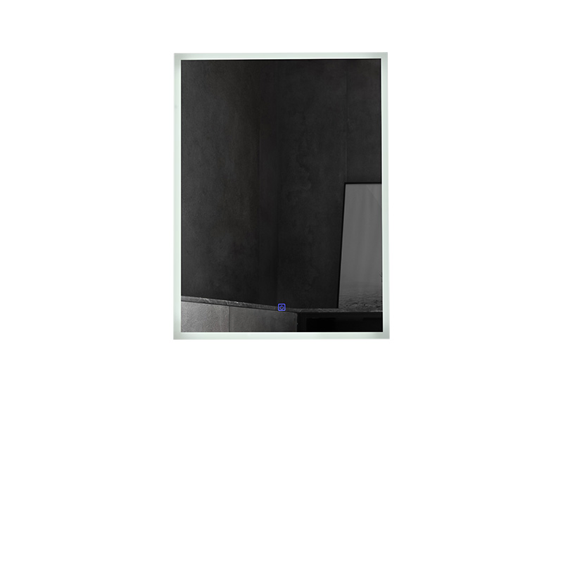 Frosted Edge Backlit Mirror Frameless Mirror 600×800mm Espejo LED