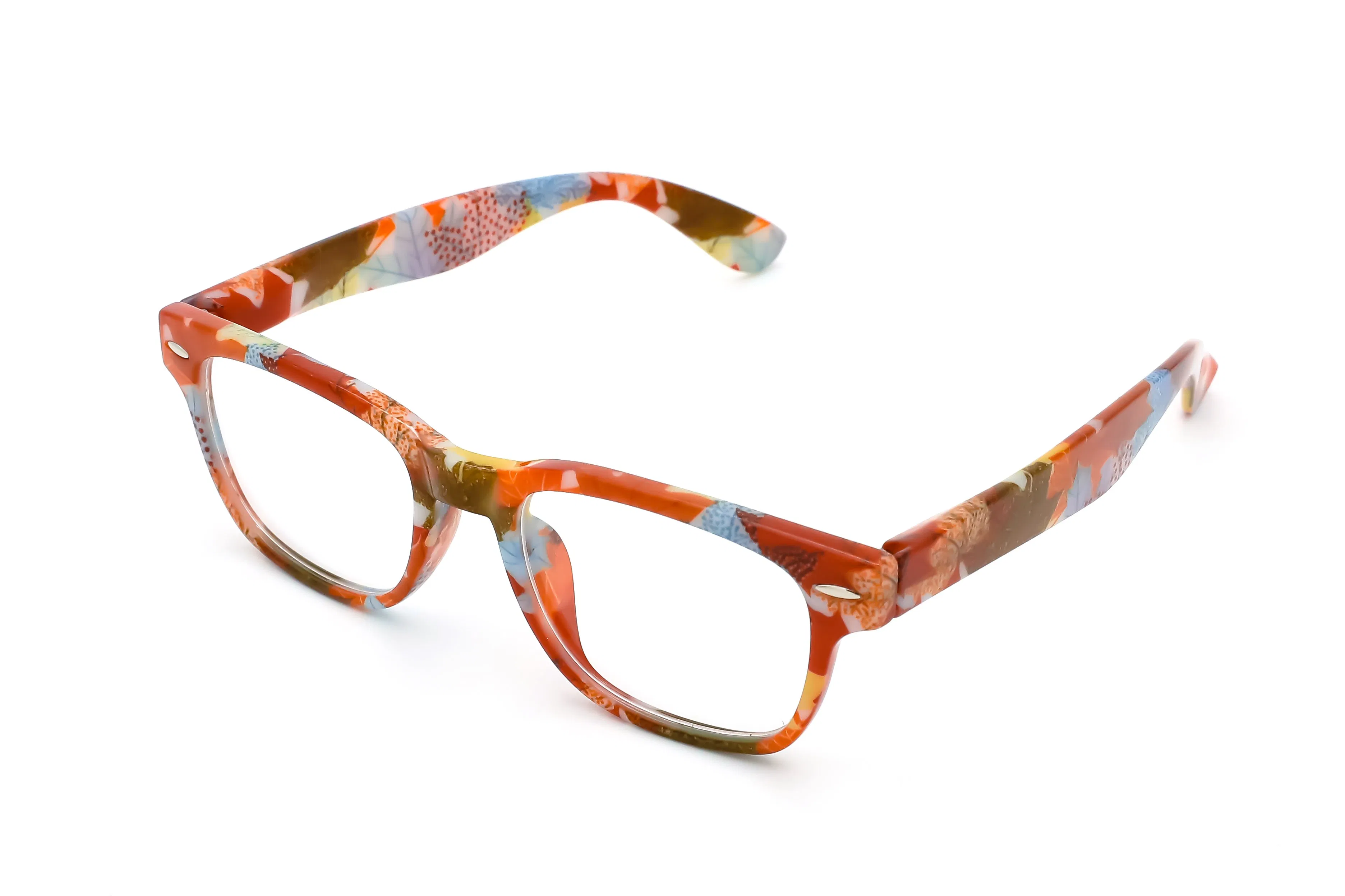 Small Frame Style Full Frame Fashion New Building Block Color Reading Glasses Eyewear