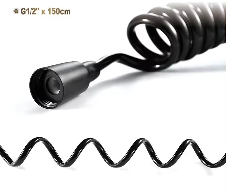 Bathroom Accessories Flexible Bidet Hose Portable Plastic Shower Telephone Line Toilet Hose