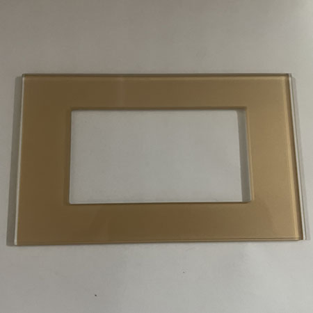 Hot Sale Switches and Socket Switch Panels Custom Made Switches Glass Plates