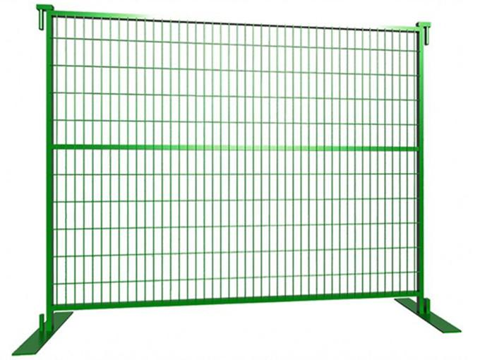 Canada Market 6' X10'ft Construction Site Temporary Galvanized Fence