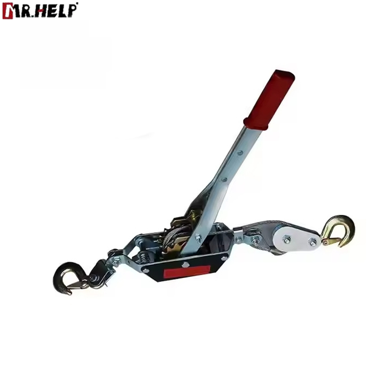 4-Ton CE Heavy-Duty Cable Tool Wire Rope Manual Cable Ratchet Power Puller