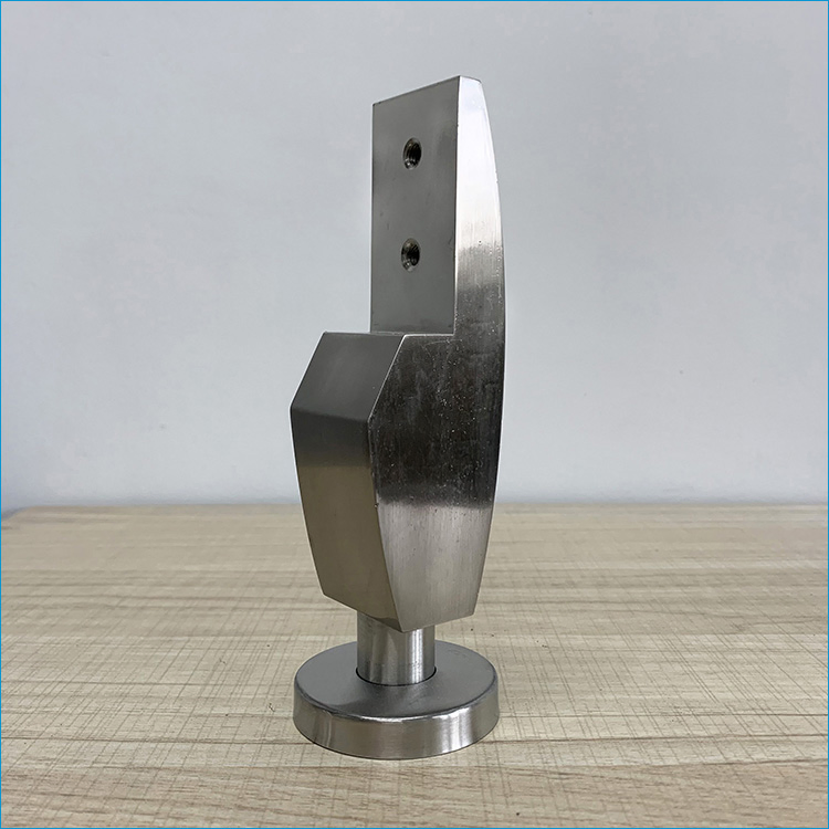 Kc-033 Zinc Toilet Cubicle Partition Bathroom Hardware Accessories Fittings Adjustable Support Leg