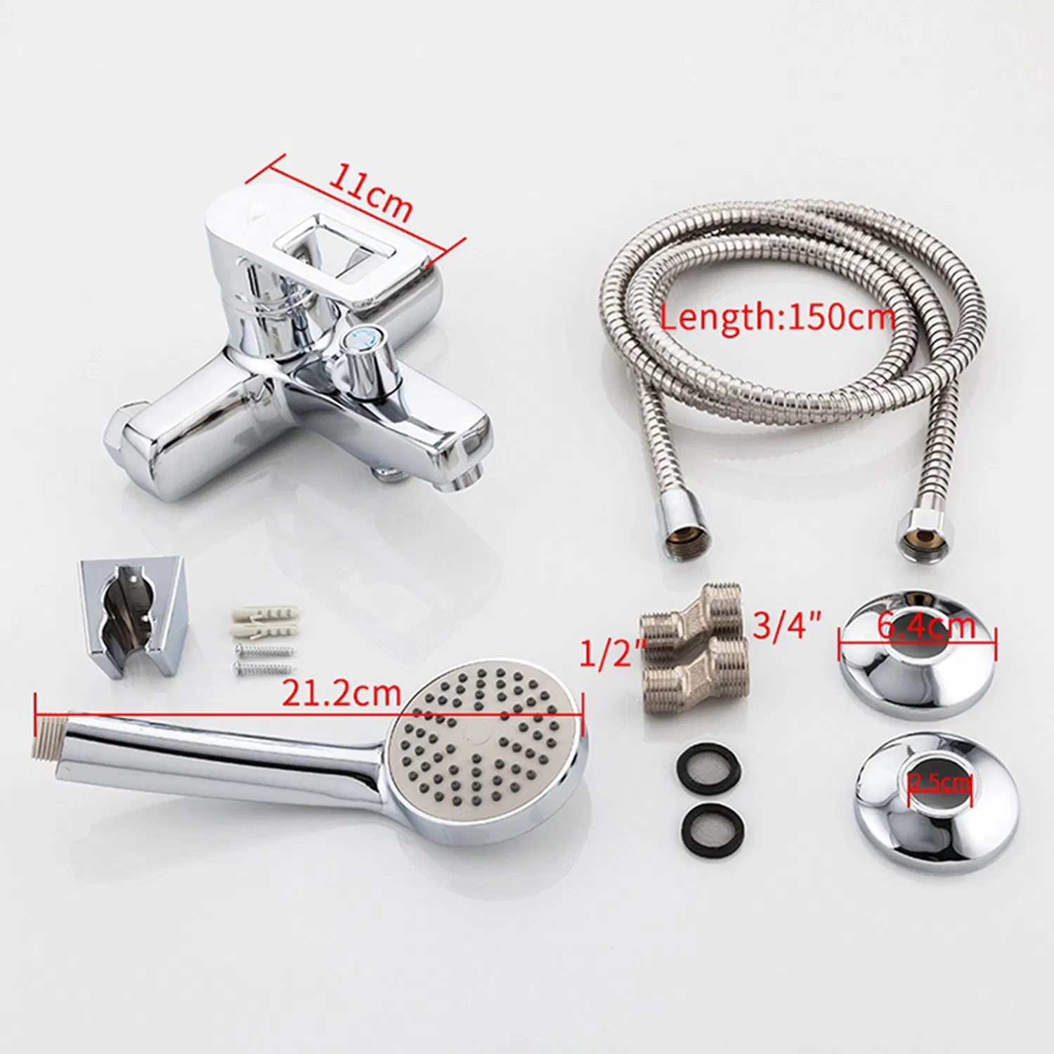 Zinc Bathtub Faucet Mixer (TF-3001)