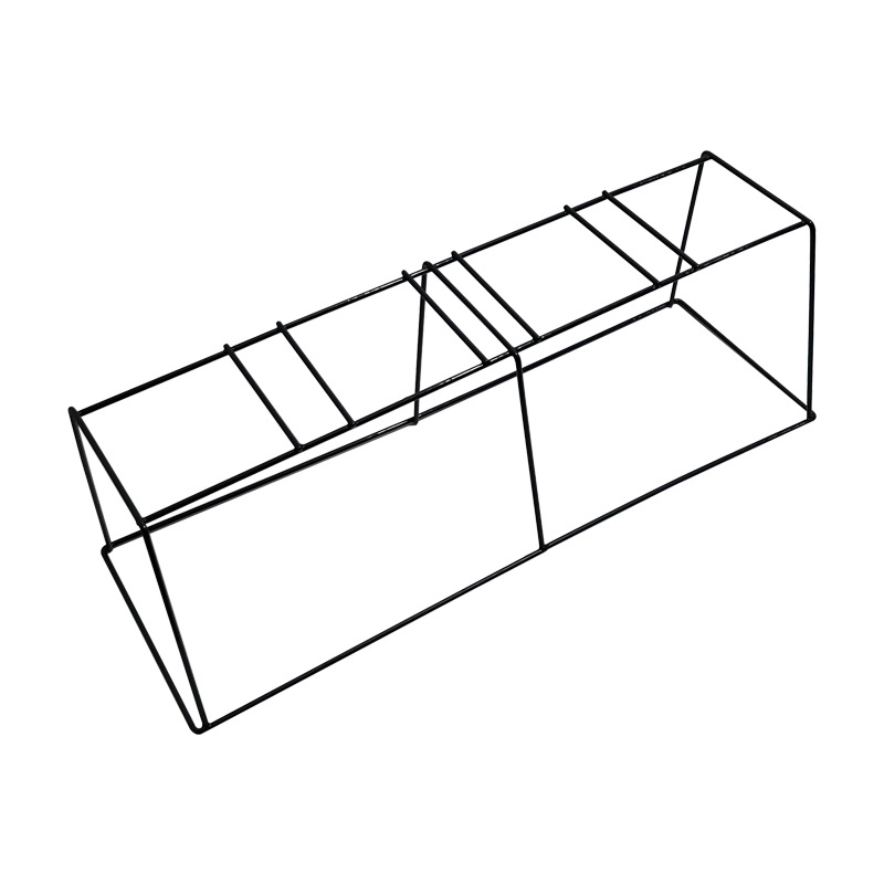 Long 4-Hole Orchid Pot Stand Plastic Spraying Iron Flower Stand Simple Orchid Flowers Plant Pot Rack