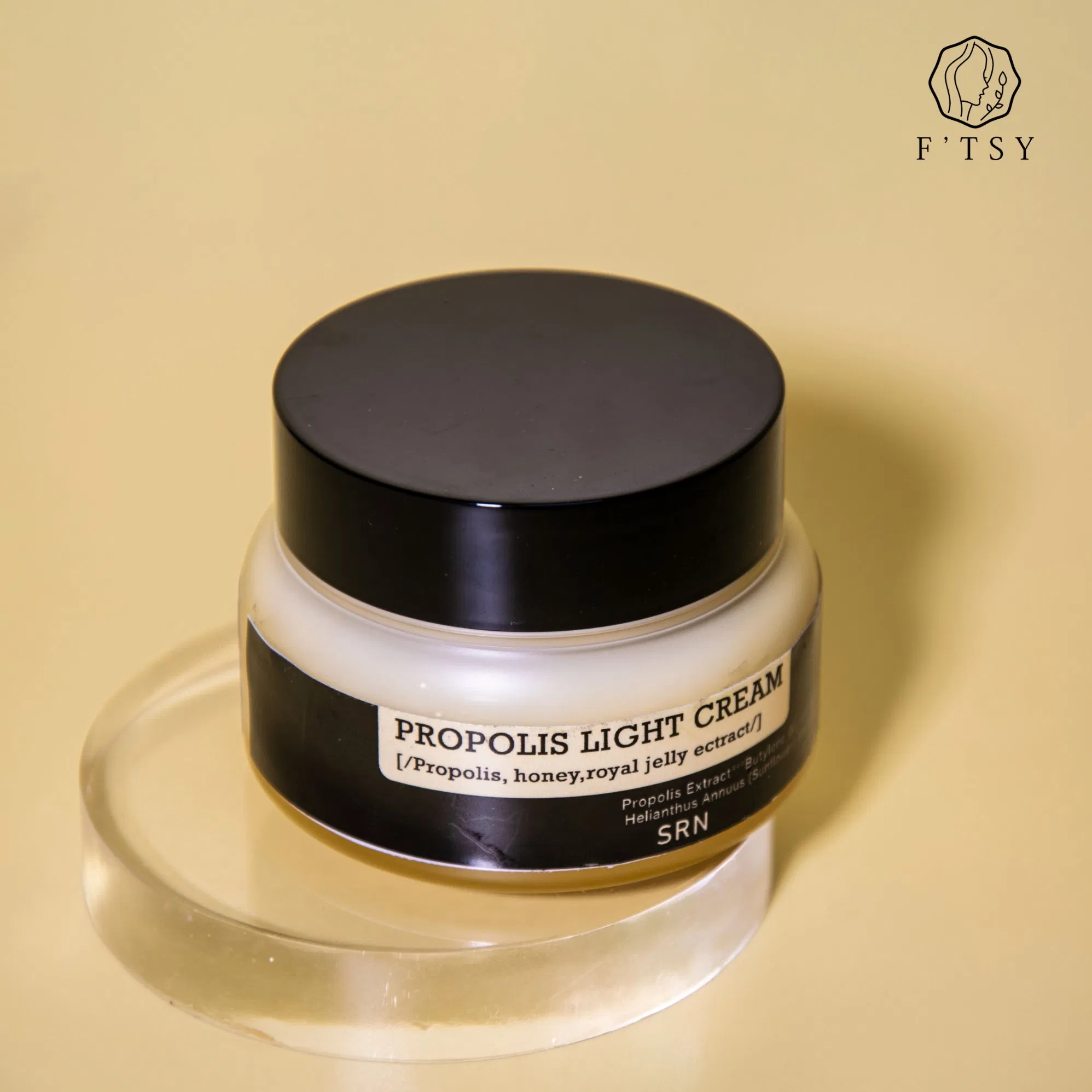 Private Label Natural Nourishing Light Honey Propolis Enrich Facial Cream Face Cream