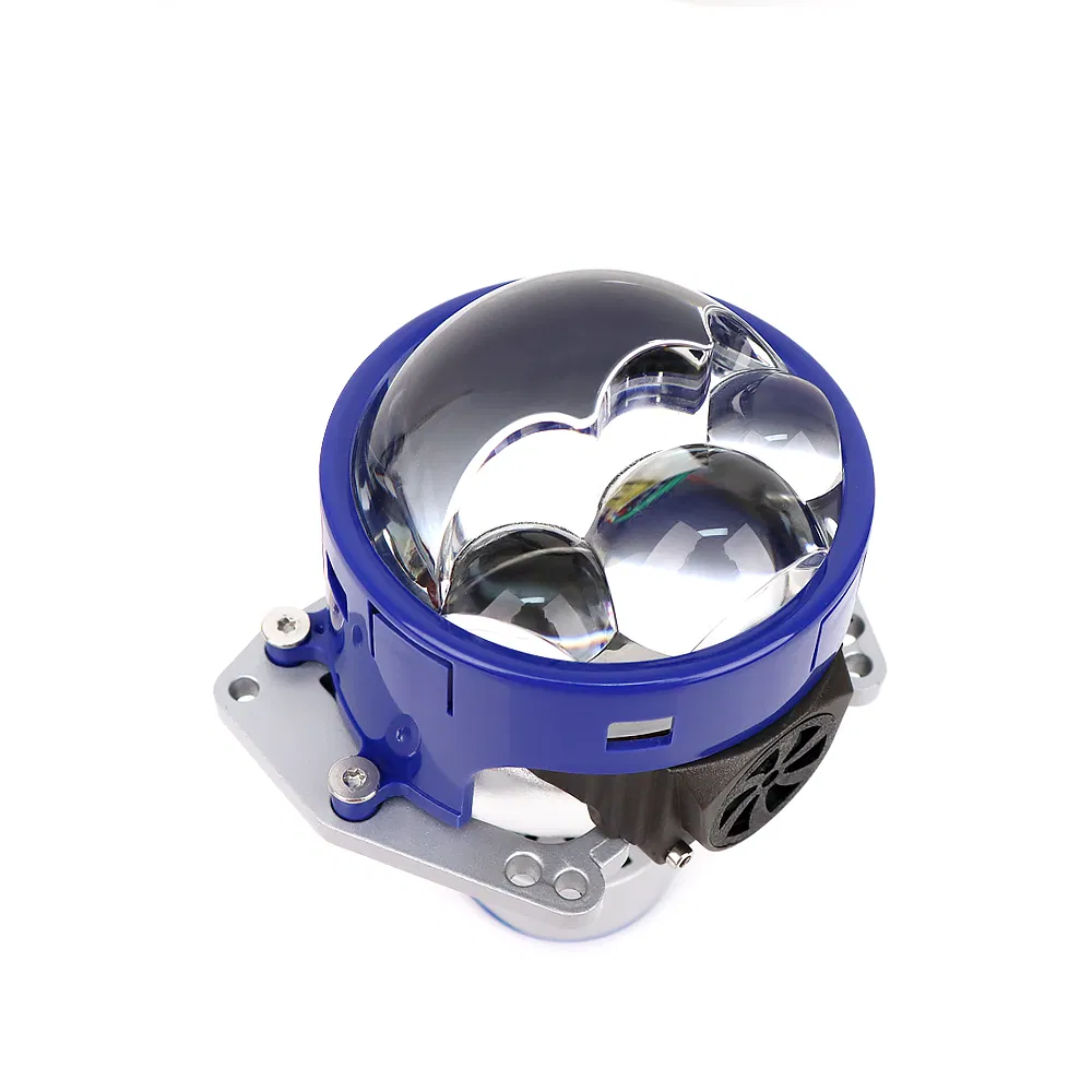 Би-ЛЕД проектор 3 дюйма H4 с лазером, 6000K