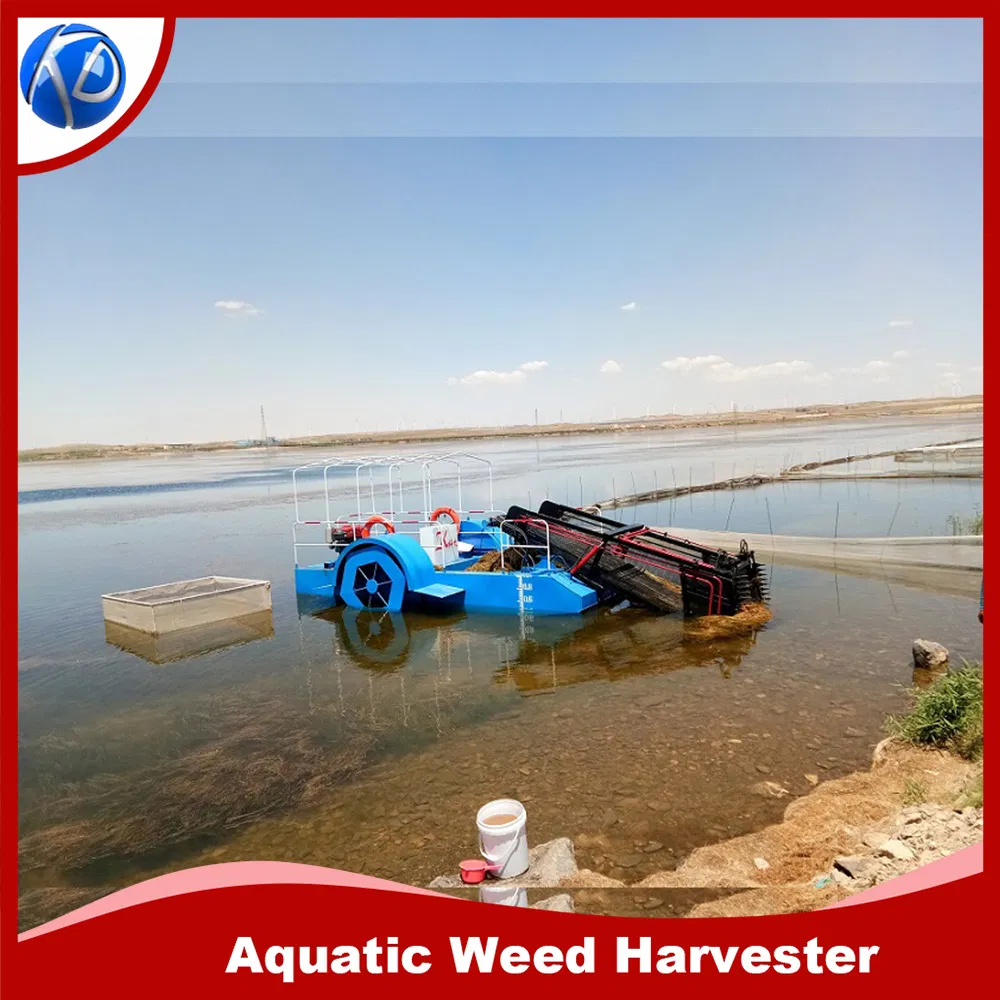 Гидравлический комбайн для уборки водного гиацинта
