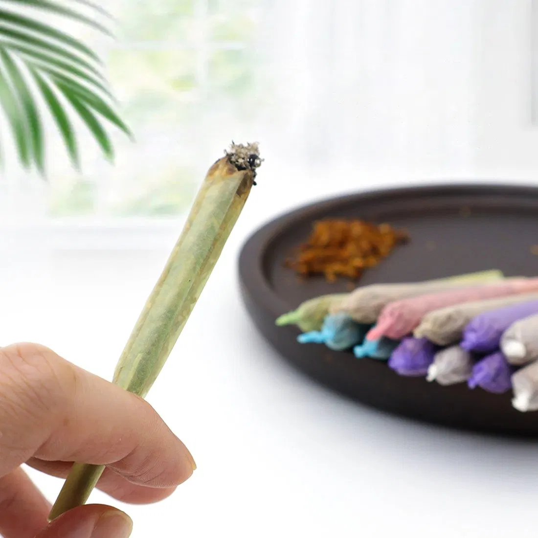 Green Kingsize Pre Rolled Cones 100 Pack Colors Slow Burning Rolling Paper