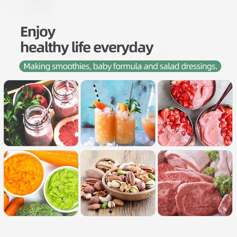 Kitchenware Mixer Food Processor Liquidator Stainless Steel Table Blender for Smoothie Ice Juice Crusher Electric Blender