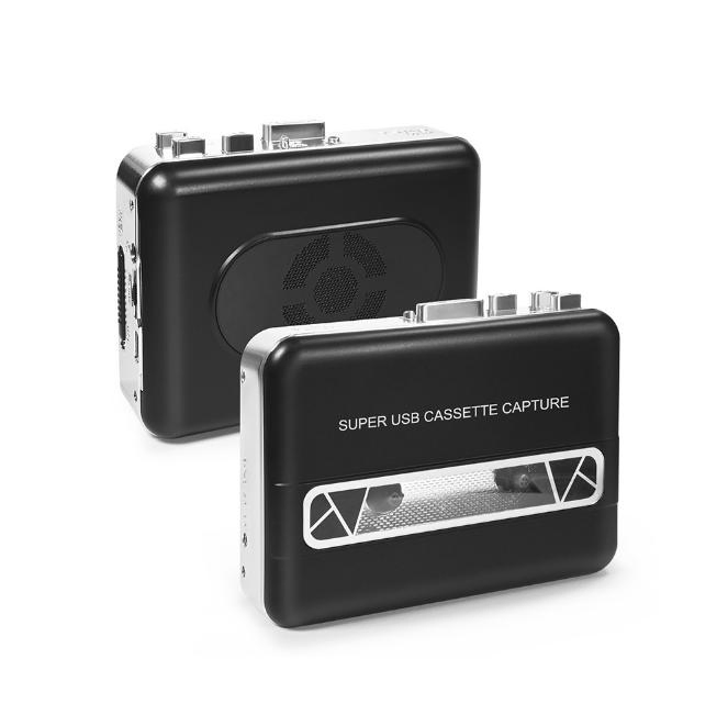 Портативный кассетный плеер Walkman с MP3 и динамиком
