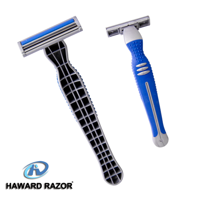(OEM) Hanging Card Men's Shaver for Face Legs and Underarm Twin Blade Razor