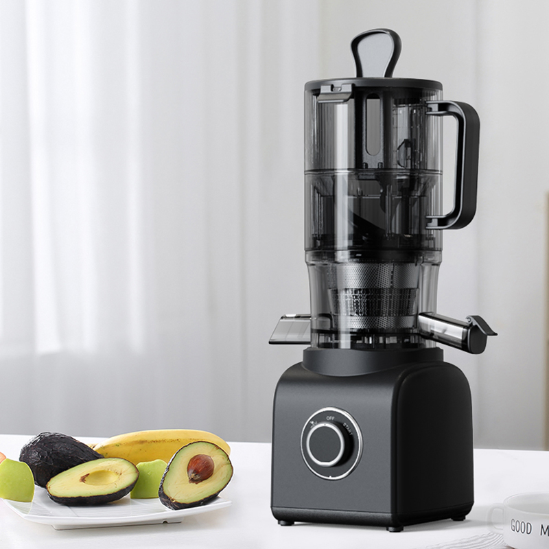 135mm Wide Feed Chute Juicers 300W Power Motor Slow Masticating Juicer Machine with High Juice Yield for Whole Vegetables Fruits