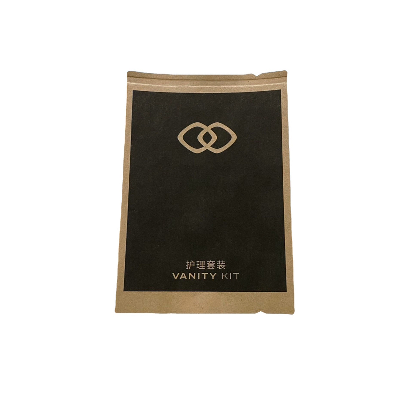 Kraft Paper Package Biodegradable Hotel Amenity Hotel Amenities Set Cheap Hotel Supply
