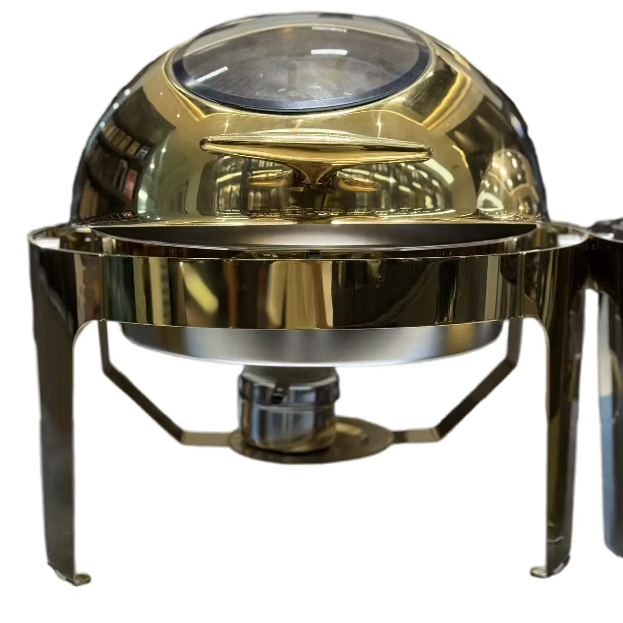 Elegant Stainless Steel Buffet Dish for Catering and Events