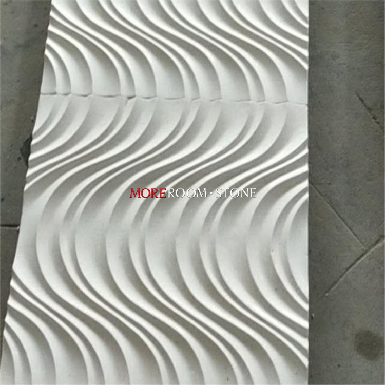 Decorative 3D Carving Marble Stone Panel for Interior Walls China Price