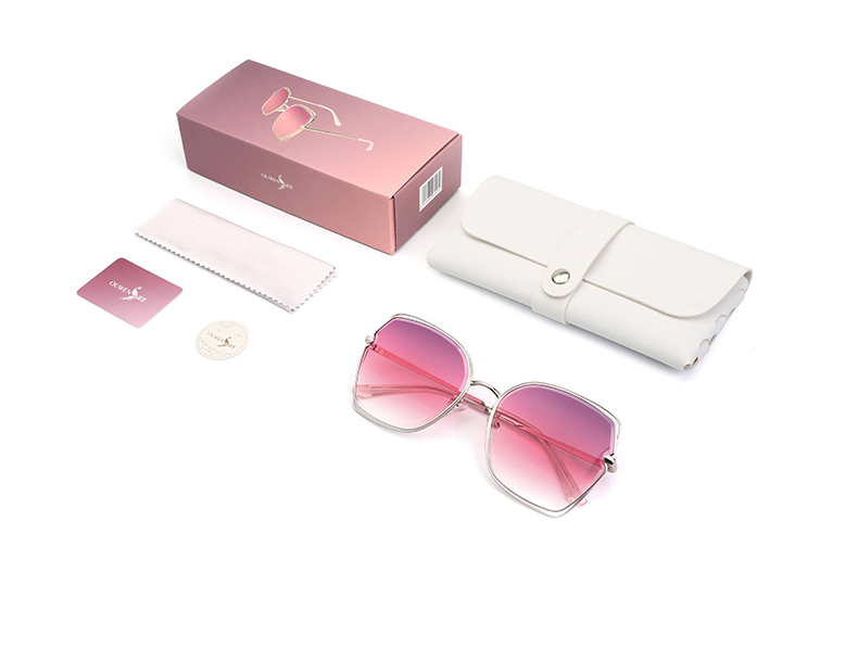 Eye Glasses Packing Materical Paper Box Cleaning Cloth Color Box Pouch