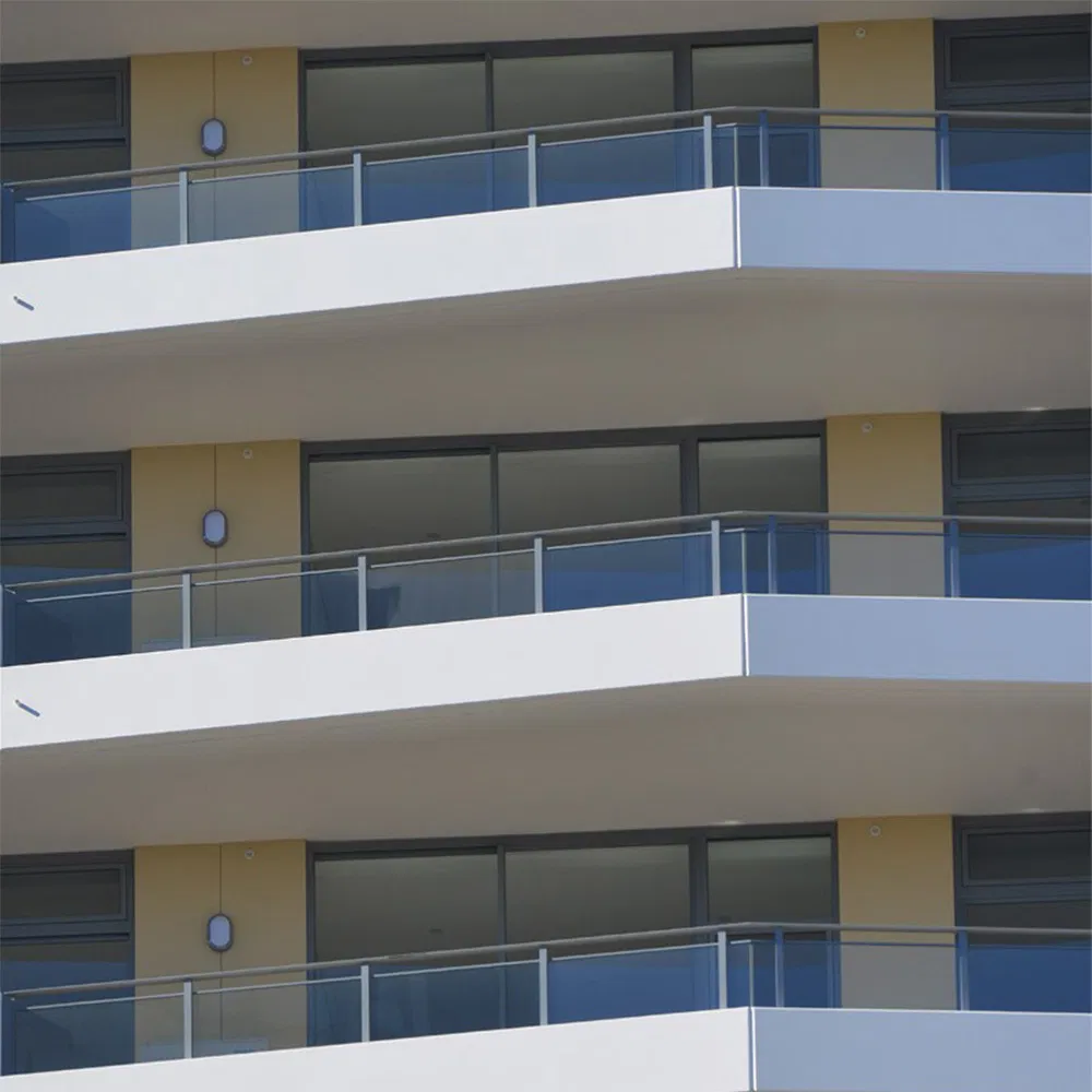 Ace Deck Aluminum Structure Frame Glass Railing/ Glass Handrail