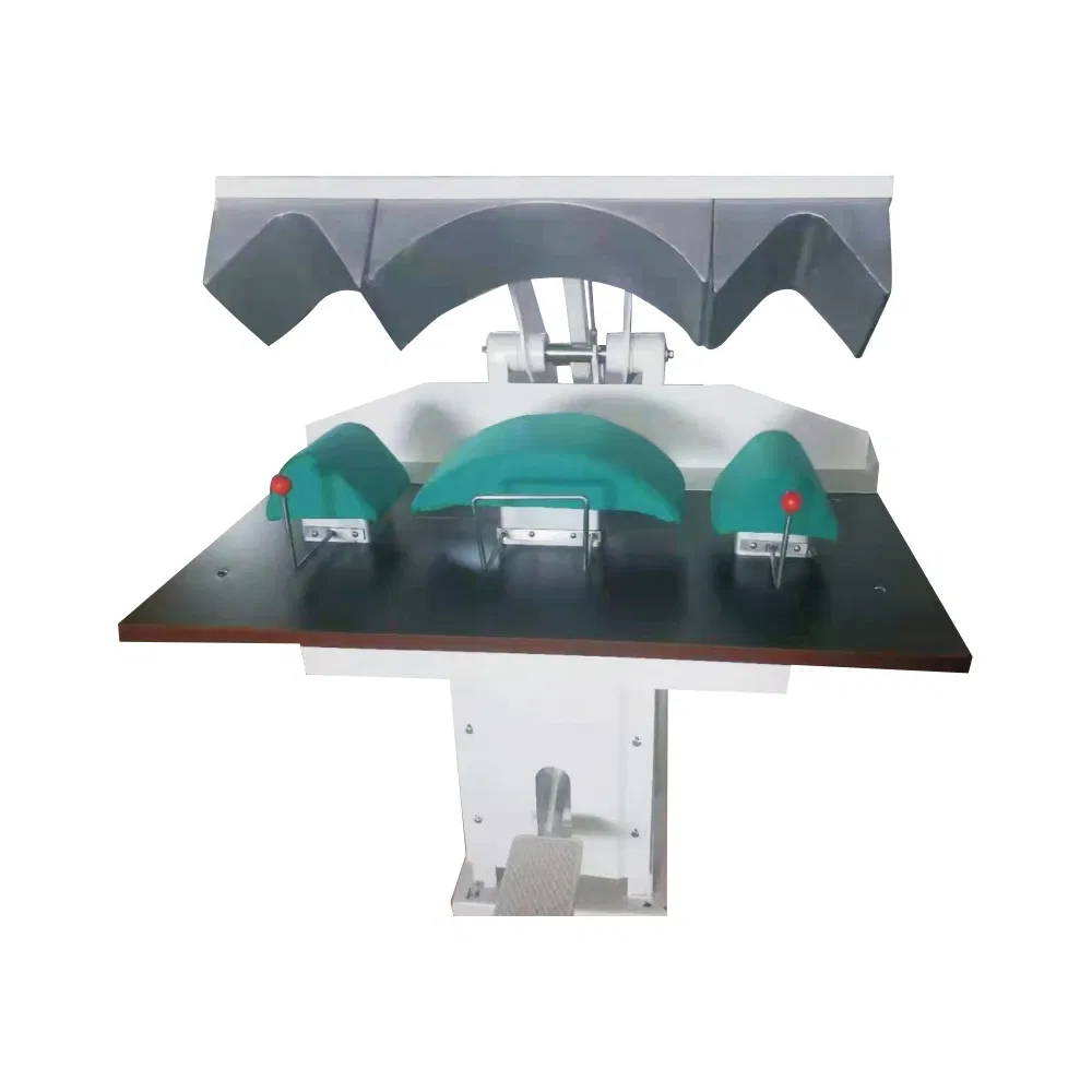 Professional Automatic or Manual Shirt Collar and Cuff Ironing Press Machine