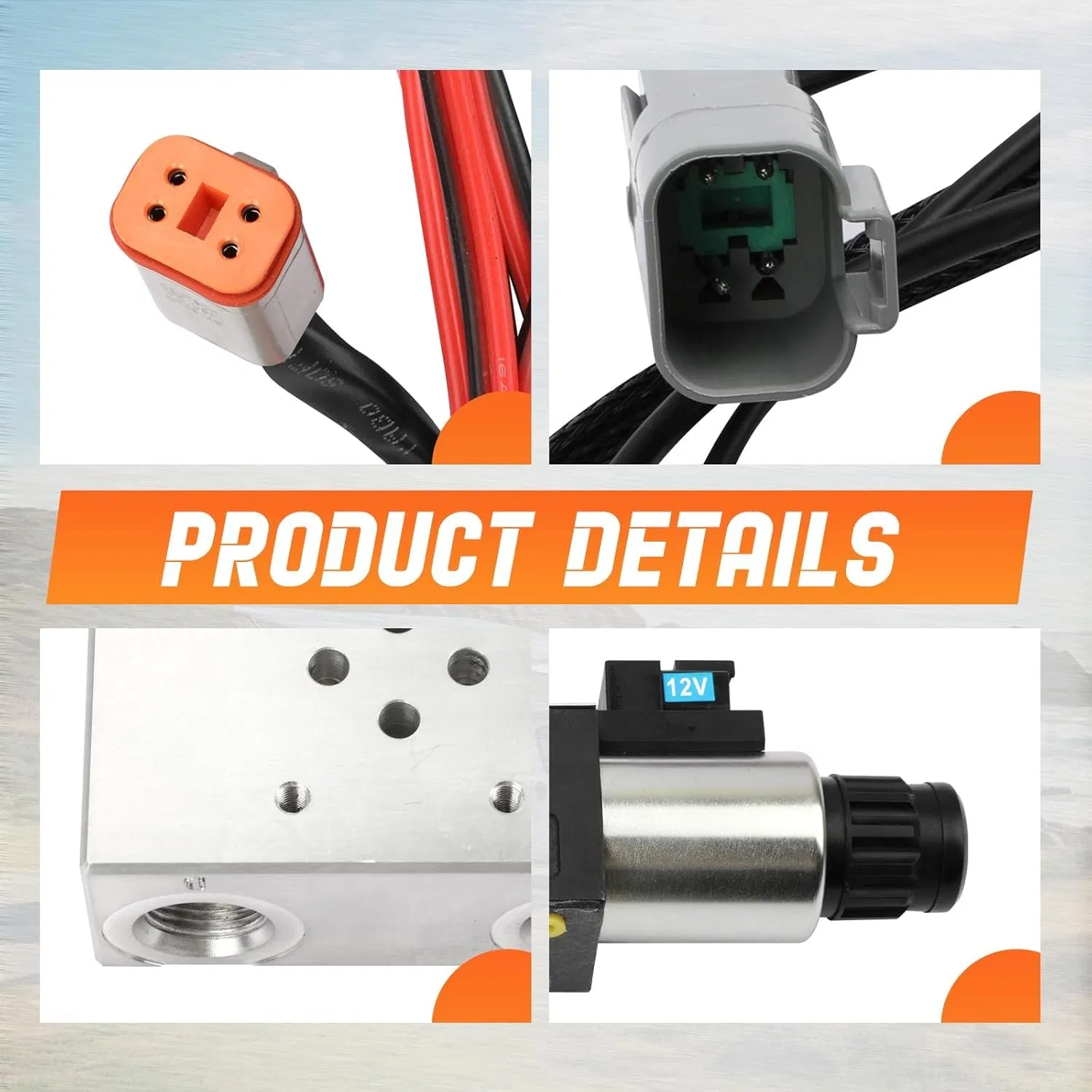 Гидравлический клапан Summit для тракторов Kubota L2501, L3200, L3301, L3901