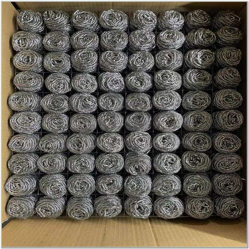 5gram Galvanized Spiral Scourer for Kitchen Cleaning