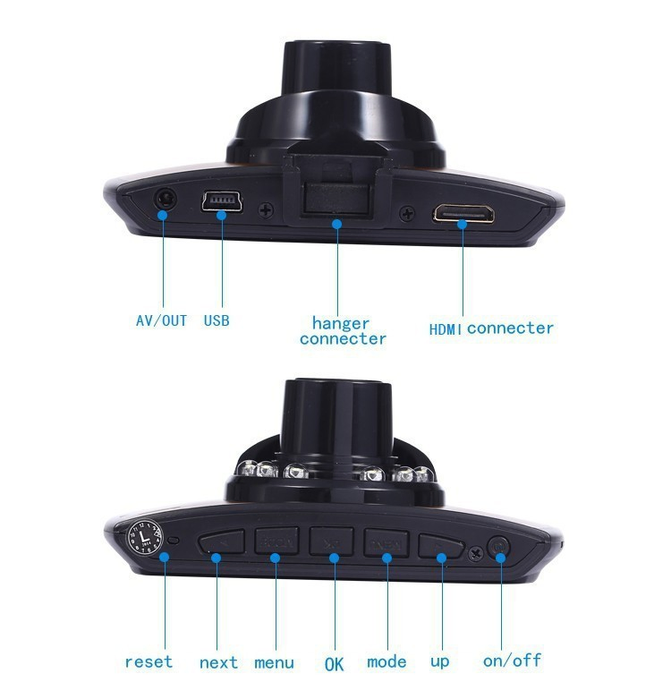 G30 Action 1080 HD Waterproof Video Hidden Car Cam Action Digital Camera