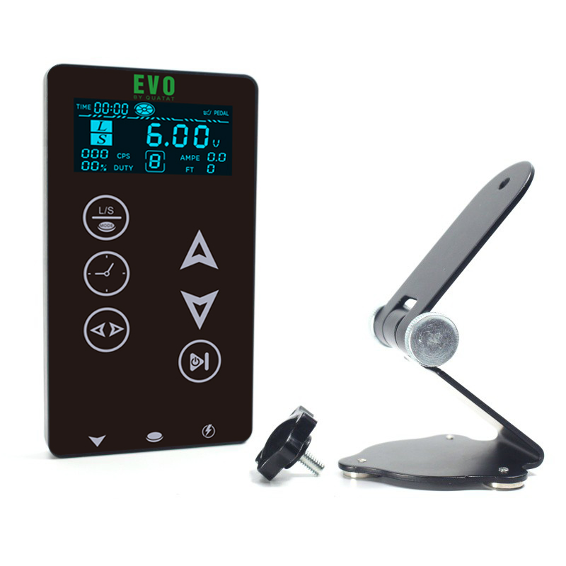 Evo Touch Digital Power Supply Digital Rechargeable Tattoo Power Supply