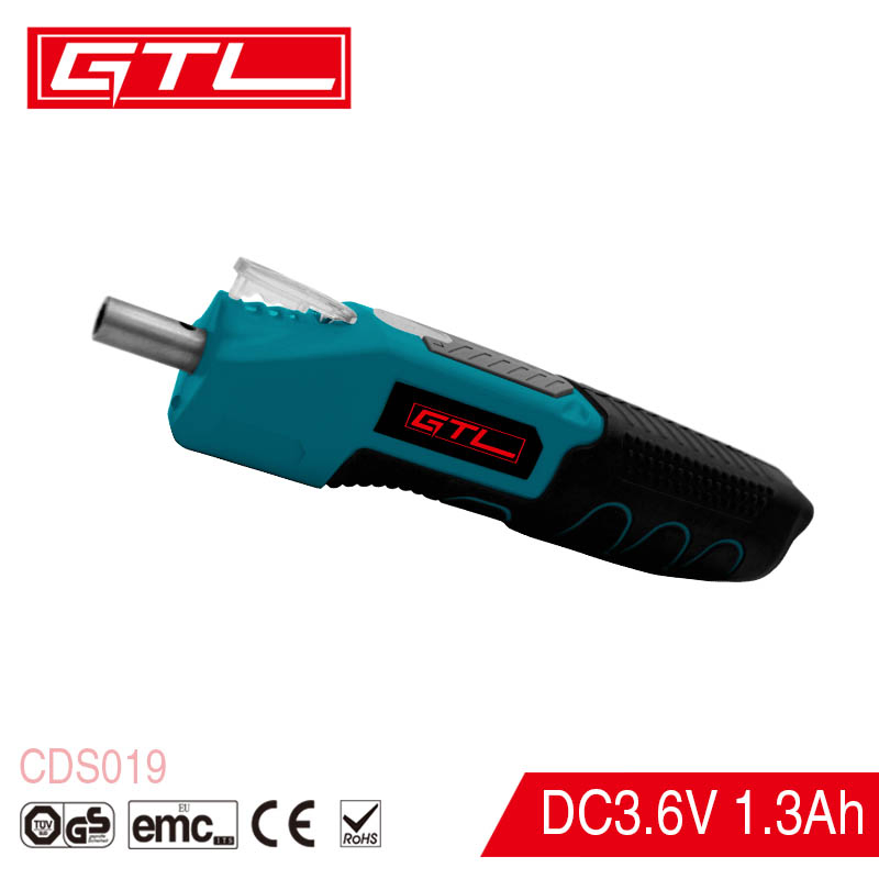 3.6V Mini Lithium Battery LED Light Electric Cordless Screwdriver for Household Use (CDS019)