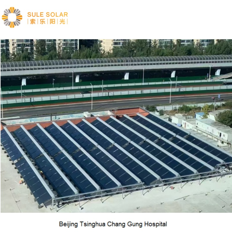 Интегрированный солнечный водонагреватель под давлением