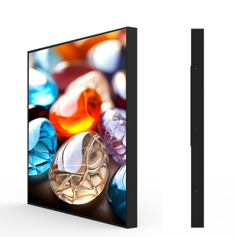 Large Square 35.7' Electronic Photoshare Digital Video Photo Frame Display Monitor for Art Museum