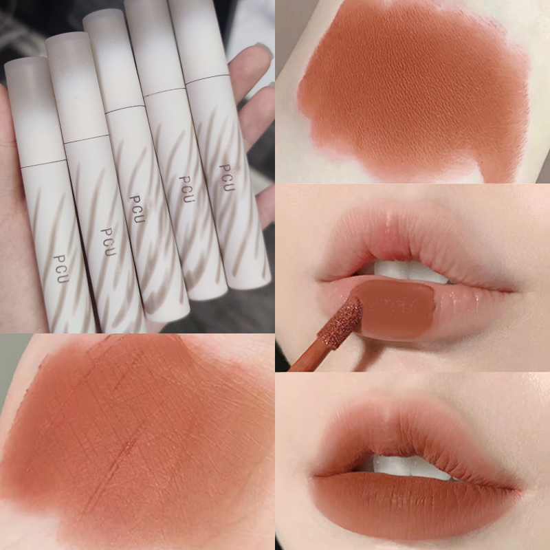 Wholesale Matte Creamy Lip Mud Makeup Lasting Lip Gloss Silk Soft Lipstick