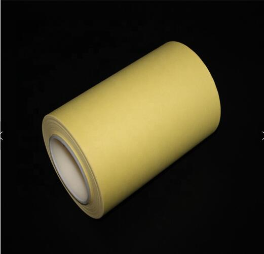 Yellow Single Side PE Silicone Kraft Release Paper