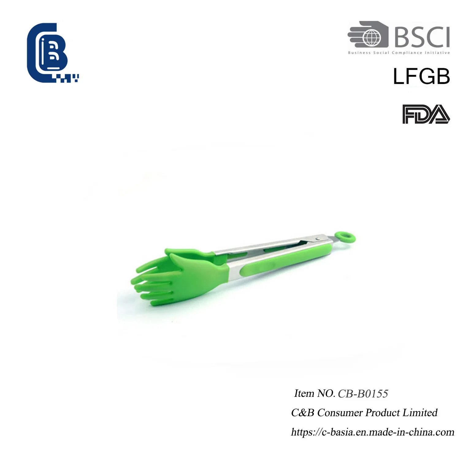 Силиконовые щипцы для гриля и кухни