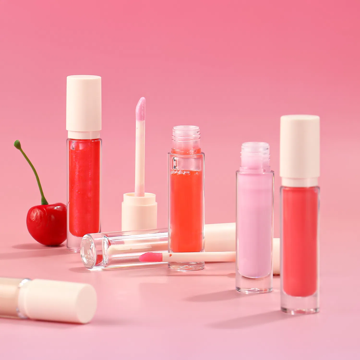 Hot Lip Makeup Tinted Lipgloss Private Label Cosmetics with GMPC