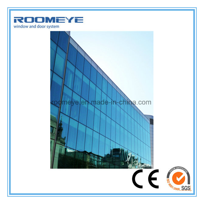 Roomeye Hidden Frame Curtain Wall Aluminium Glass Curtain Wall (RMCW-101)