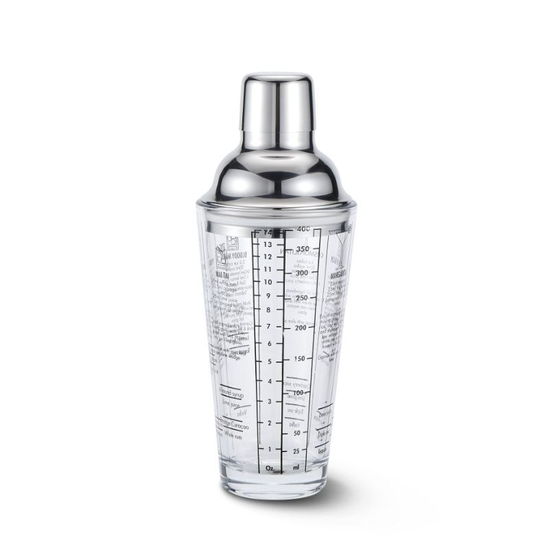 Шейкер для коктейлей стеклянный с рецептами