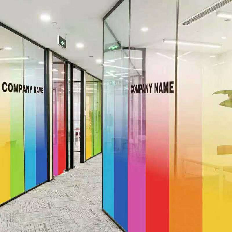 Art Decorative Colored Laminated Glass with Modern Design for Glass Staircase Railing From China Factory