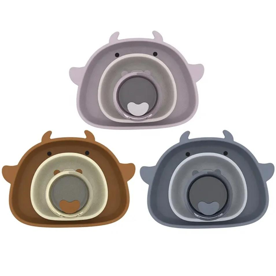 Customized BPA Free Silicone Kids Water Learning 360 Cup Toddler Baby Trainer